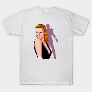 Charlize Theron - An illustration by Paul Cemmick T-Shirt